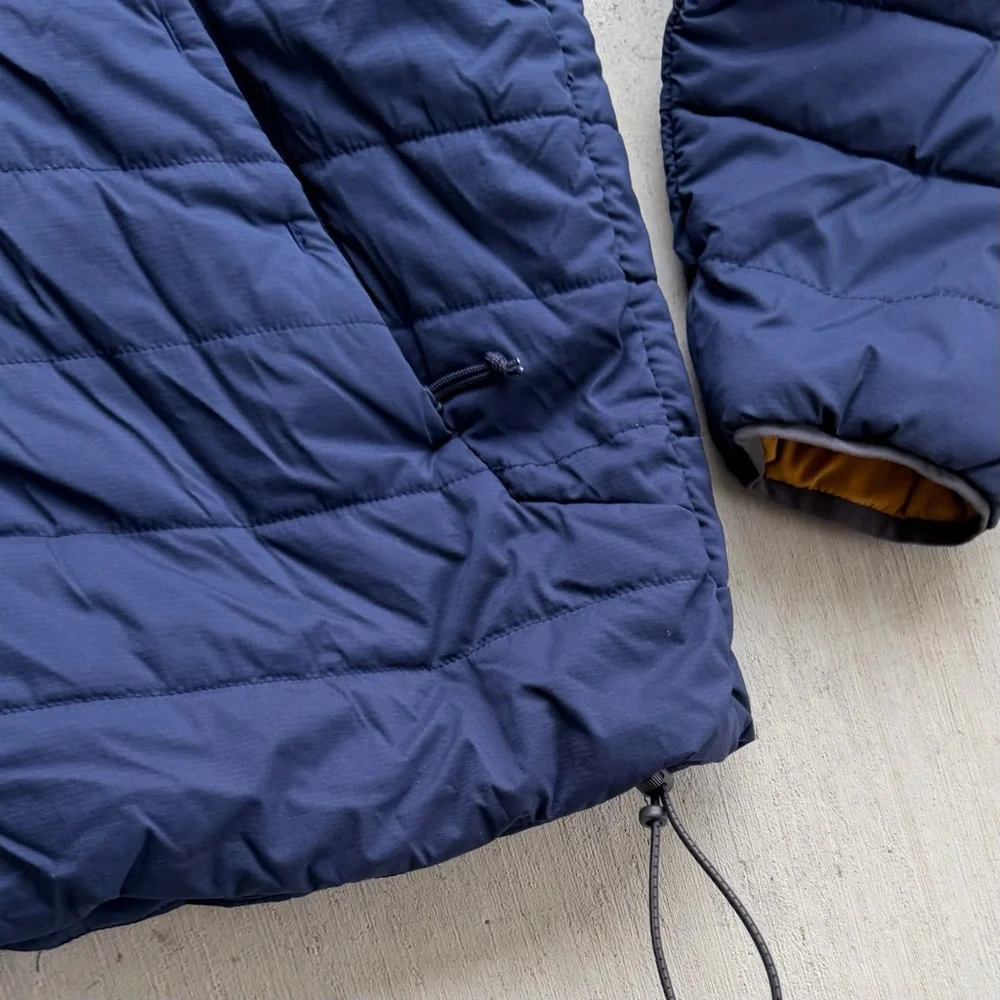 Flylow Quilted Parka Jacket Men Size XL High Fives Blue Outdoor Puffer - Picture 4 of 10